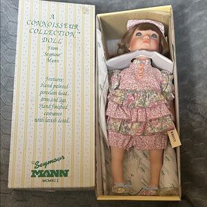 Seymour Mann Floral Doll with Pink Outfit